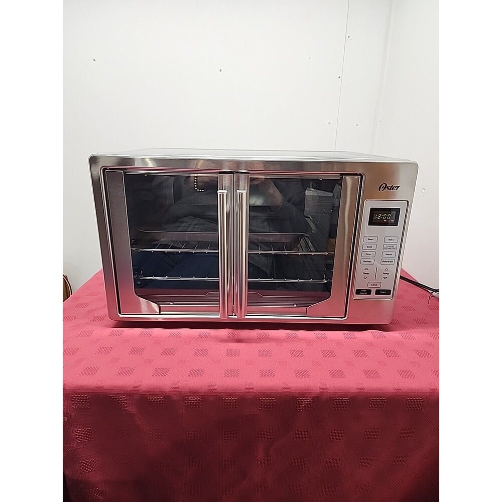 Oster Digital Counter Top Convention Oven 8 Modes Stainless Steel New No Box